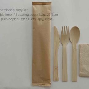 customized cutlery sets with napkin